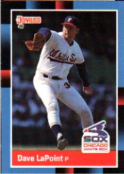 1988 Donruss Baseball Cards    552     Dave LaPoint